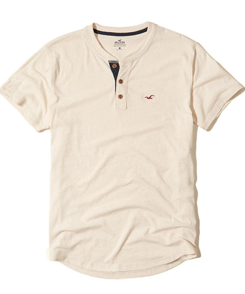 Hollister Henley Cream #MTH3 – Online Shopping in Pakistan: Fashion, Cash  on Delivery